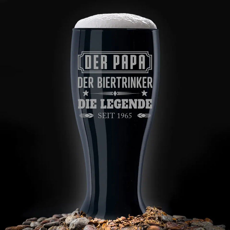 Die Legende - Eltern-Bierglas