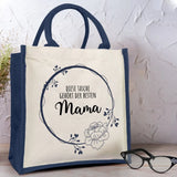 Weltbeste Mama - Eltern-Tasche farbig