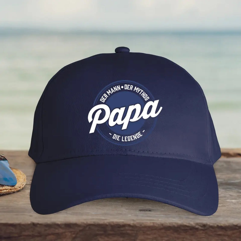 Der Papa - Personalisierte Cap für Papa selbst gestalten