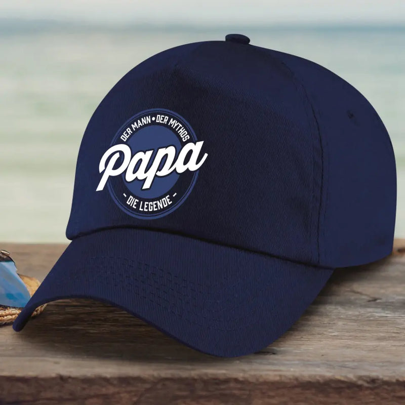 Der Papa - Personalisierte Cap für Papa selbst gestalten