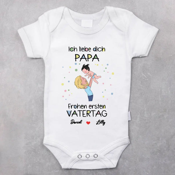 Bester Papa - Individueller Babybody zum Vatertag
