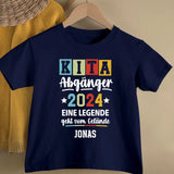 Kita Abgänger - Individuelles Kinder T-Shirt für den Kindergarten Abschied