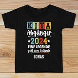 Kita Abgänger - Individuelles Kinder T-Shirt für den Kindergarten Abschied