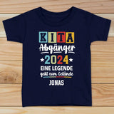 Kita Abgänger - Individuelles Kinder T-Shirt für den Kindergarten Abschied