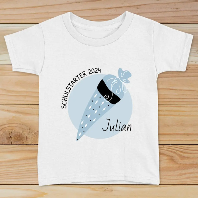 Schulkind 2024 - Kinder T-Shirt für Schulstarter zur Einschulung