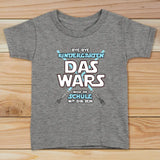 Das Wars - Personalisiertes T-Shirt zur Einschulung und Schulanfang