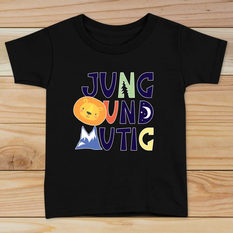 Jung und mutig - Kinder-T-Shirt