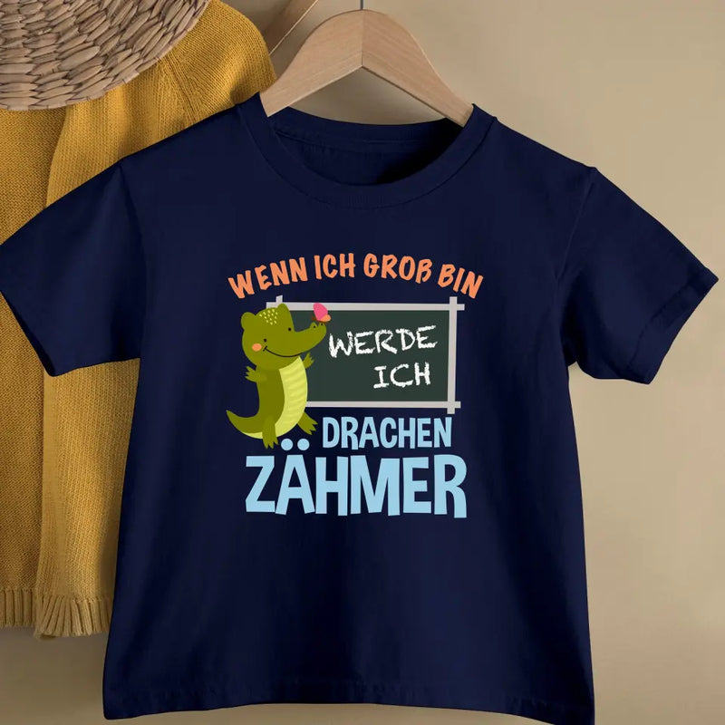 Wenn ich groß bin werde ich... - Kinder-T-Shirt