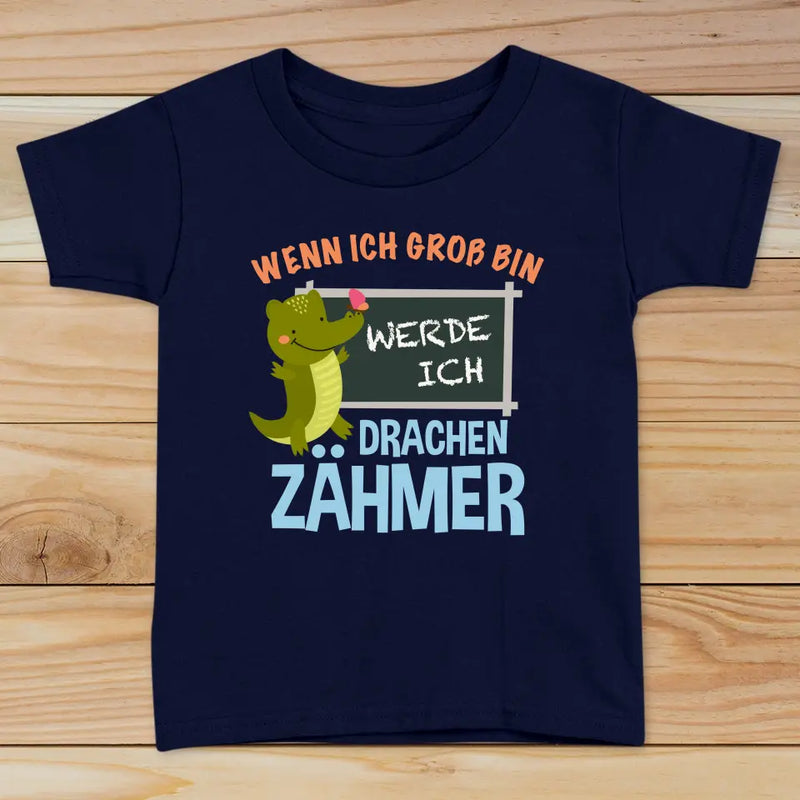 Wenn ich groß bin werde ich... - Kinder-T-Shirt