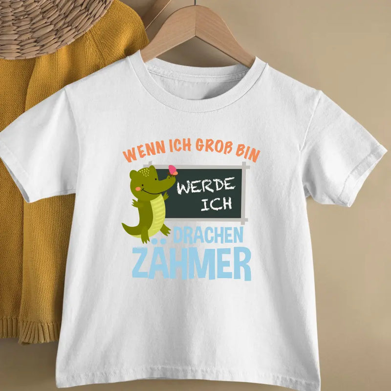 Wenn ich groß bin werde ich... - Kinder-T-Shirt