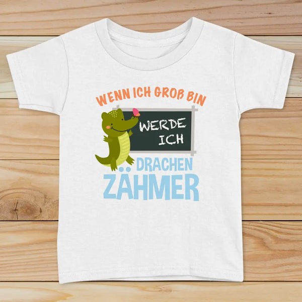 Wenn ich groß bin werde ich... - Kinder-T-Shirt