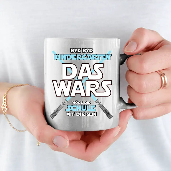 Das Wars - Personalisiertes Tasse zur Einschulung