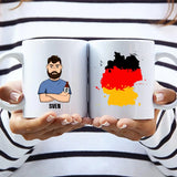 Deutschland - Personalisierte Tasse zur EM für echte Fans