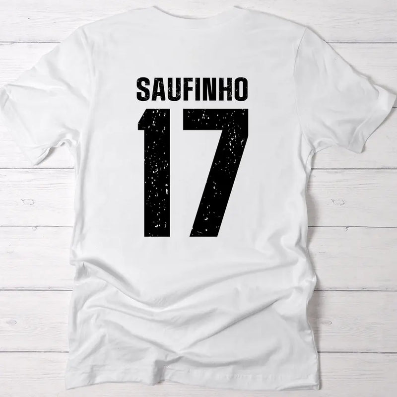 Saufinho - Personalisiertes T-Shirt für den Urlaub und für Trinkfreunde