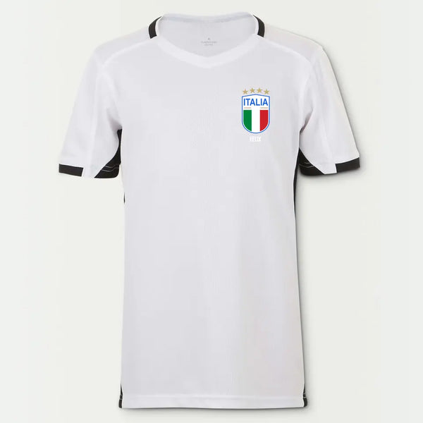 Fußballfieber - Personalisiertes Kinder Trikot für Italien Fans zur Fussball EM 2024