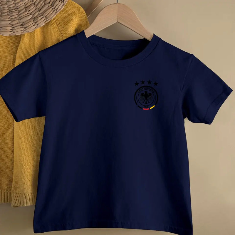 Fußballfieber - Personalisiertes Kinder T-Shirt zur EM 2024