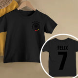 Fußballfieber - Personalisiertes Kinder T-Shirt zur EM 2024