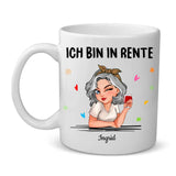 Ich muss gar nichts - Personalisierte Tasse zum Renteneintritt