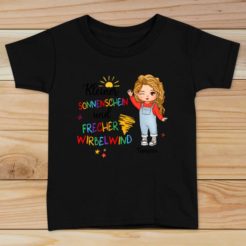 Kleiner Sonnenschein - Personalisiertes T-Shirt für Kinder