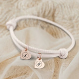 Initiale - Freunde-Lederarmband