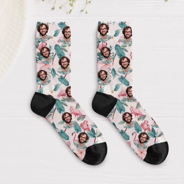 Summer Vibes - Individuelle Socken für den Sommer mit Foto