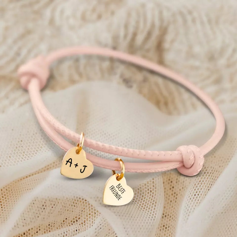 Best friends forever - Individuelles Lederarmband