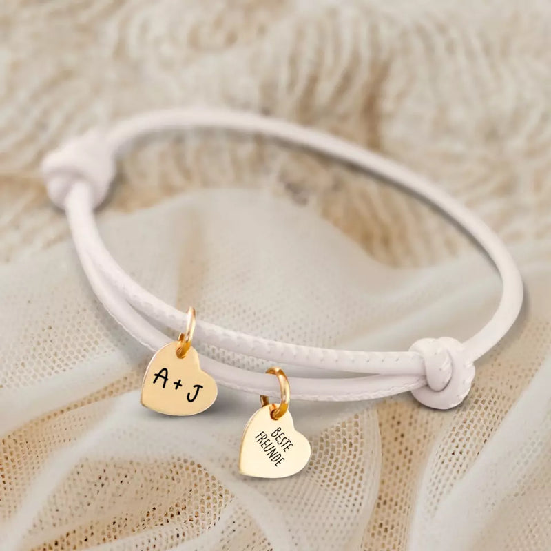 Best friends forever - Individuelles Lederarmband