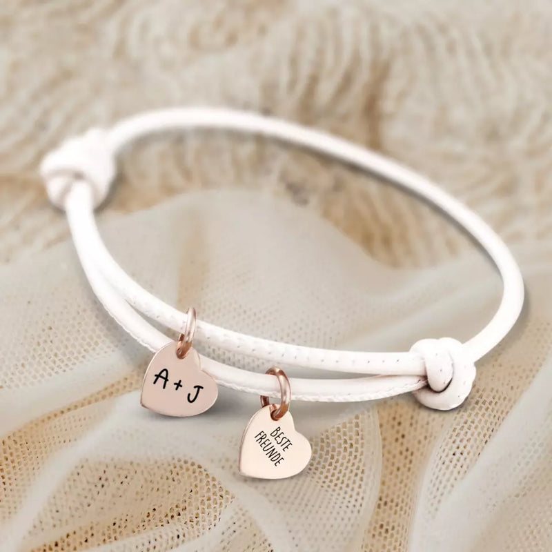 Best friends forever - Individuelles Lederarmband