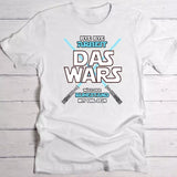 Möge der Ruhestand mit dir sein - Personalisiertes T-Shirt zur Rente für Sci Fi Fans