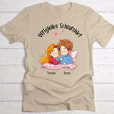 Offizielles Schlafshirt für Dich und mich - Personalisiertes T-Shirt für Pärchen