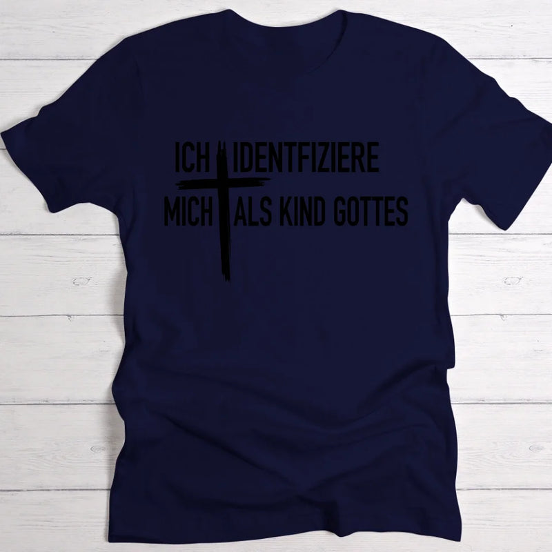 Kind Gottes - Personalisiertes T-Shirt für Gläubige