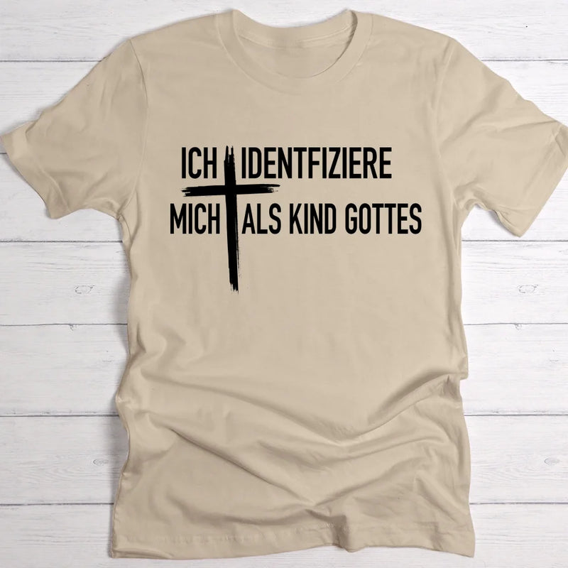 Kind Gottes - Personalisiertes T-Shirt für Gläubige