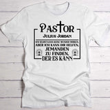 Pastor - Personalisiertes T-Shirt mit witzigem Spruch für Wundermacher