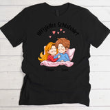 Offizielles Schlafshirt für Dich und mich - Personalisiertes T-Shirt für Pärchen