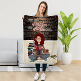 Personalisierte Kuscheldecke 70x100cm personalisierbar - gefertigt von Love & Faith