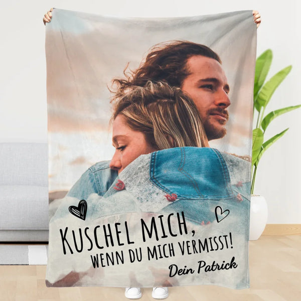 Personalisierte Kuscheldecke 150x200cm personalisierbar - gefertigt von Love & Faith