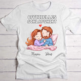 Offizielles Schlafshirt - Personalisiertes T-Shirt für Paare