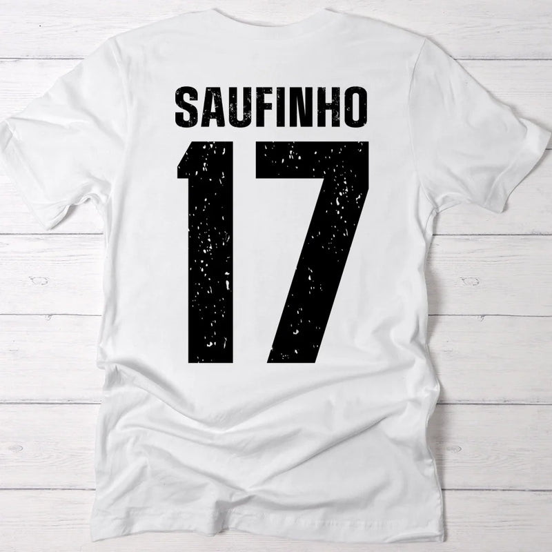 Saufinho - Personalisiertes T-Shirt für den Urlaub und für Trinkfreunde