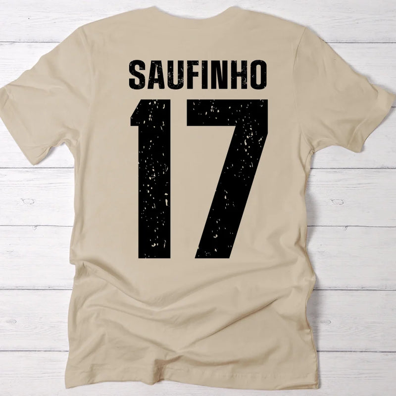 Saufinho - Personalisiertes T-Shirt für den Urlaub und für Trinkfreunde