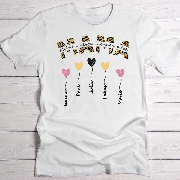 Mamas Liebsten - Eltern-T-Shirt