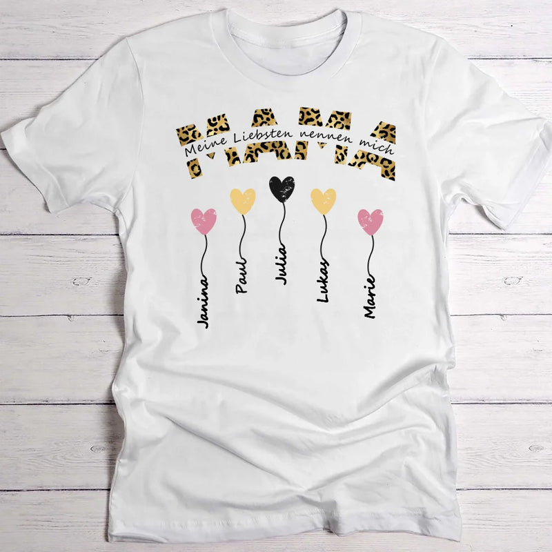 Mamas Liebsten - Eltern-T-Shirt