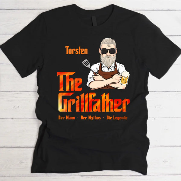 The Grillfather - Eltern-T-Shirt