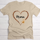 Mama Herz - Eltern-T-Shirt