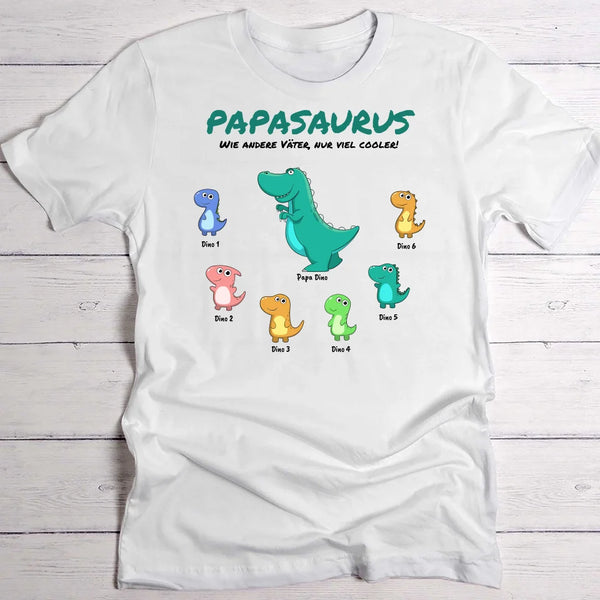 Papasaurus - Eltern-T-Shirt