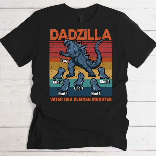 Dadzilla - Eltern-T-Shirt