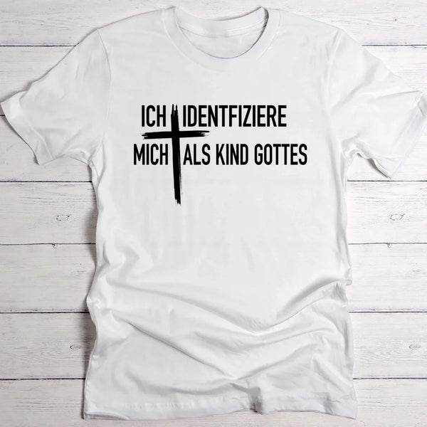 Kind Gottes - Personalisiertes T-Shirt für Gläubige