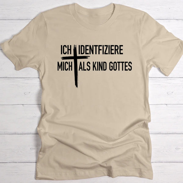 Kind Gottes - Personalisiertes T-Shirt für Gläubige