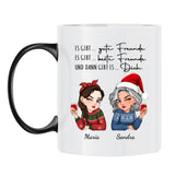 Personalisierbare Tasse mit Magic-Farbänderung mit eigenem Spruch, Illustration und Namen - gefertigt von Love & Faith