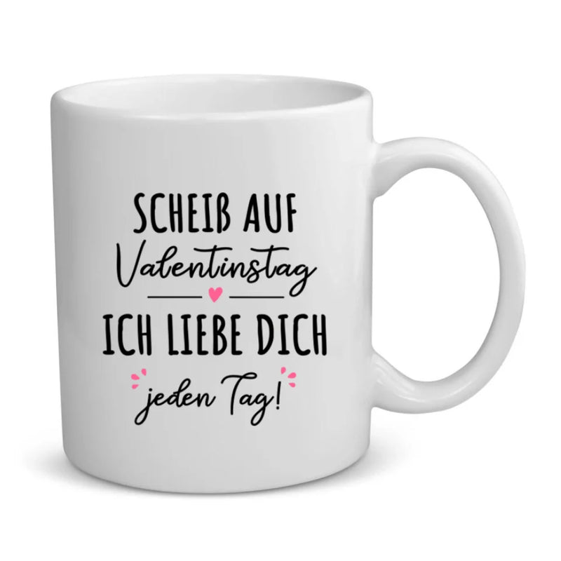 Personalisierbare Tasse mit eigenem Spruch, Illustration und Namen - gefertigt von Love & Faith