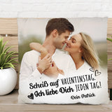 Jeden Tag - Personalisiertes Kissen für Paare zum Valentinstag